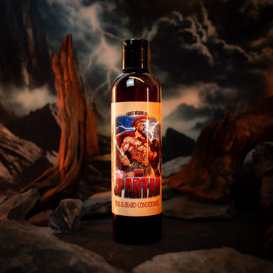 The Spartan - Beard Conditioner - Frankincense, Myrrh, Sage, and Ocean Mist