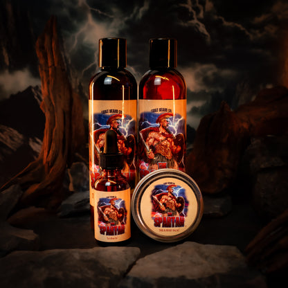 The Spartan - Complete Balm Kit - Frankincense, Myrrh, Sage, and Ocean Mist