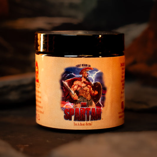 The Spartan - Beard Butter - Frankincense, Myrrh, Sage, and Ocean Mist