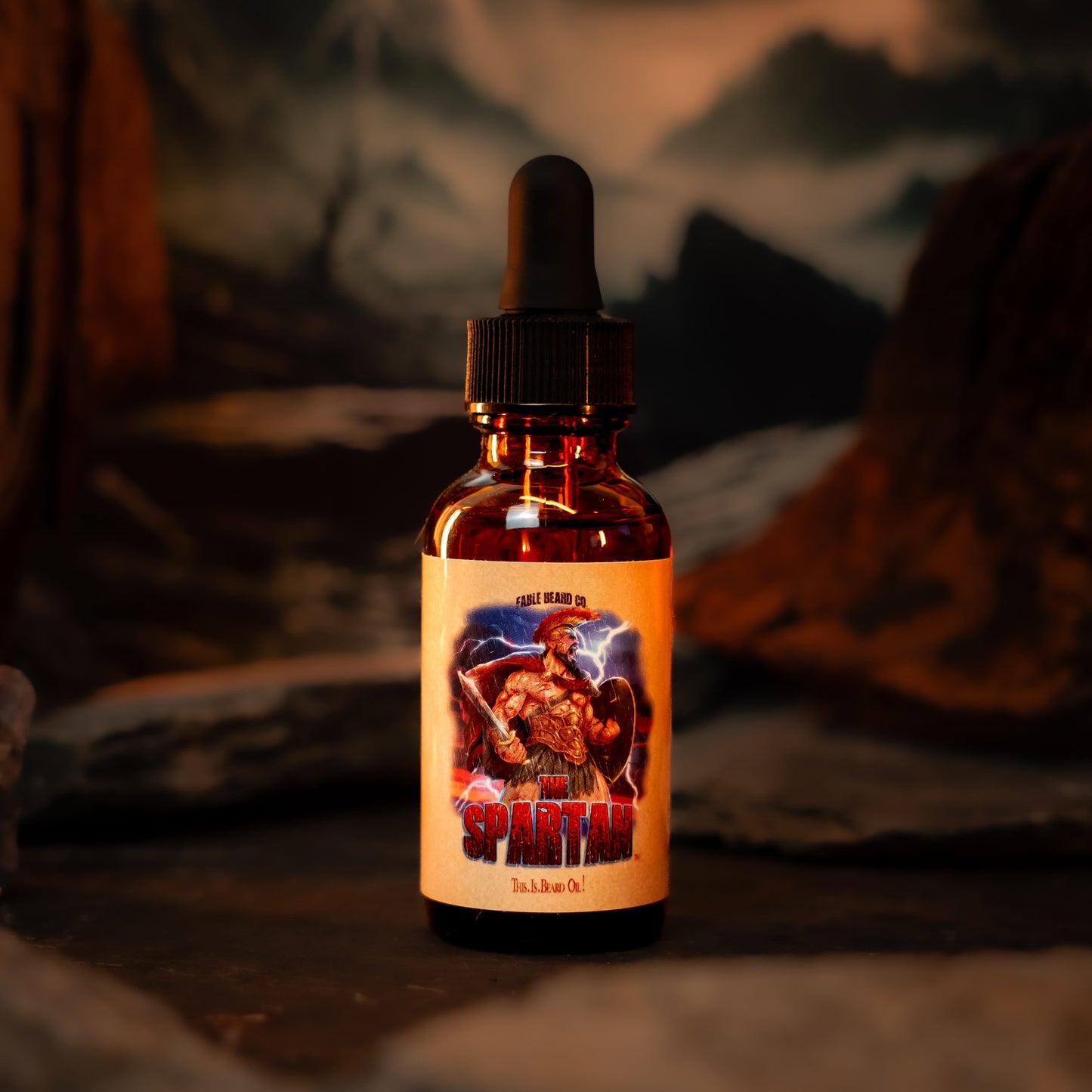 The Spartan - Beard Oil - Frankincense, Myrrh, Sage, and Ocean Mist