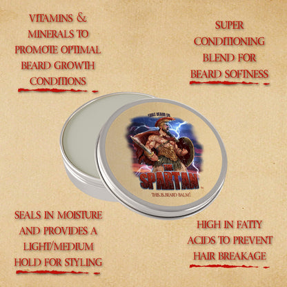 The Spartan - Complete Balm Kit - Frankincense, Myrrh, Sage, and Ocean Mist