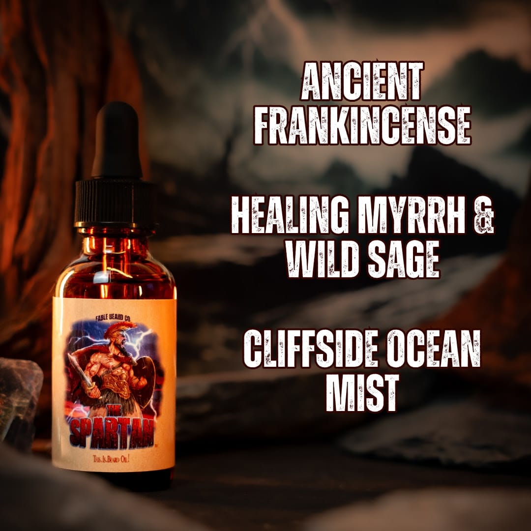 The Spartan - Complete Balm Kit - Frankincense, Myrrh, Sage, and Ocean Mist