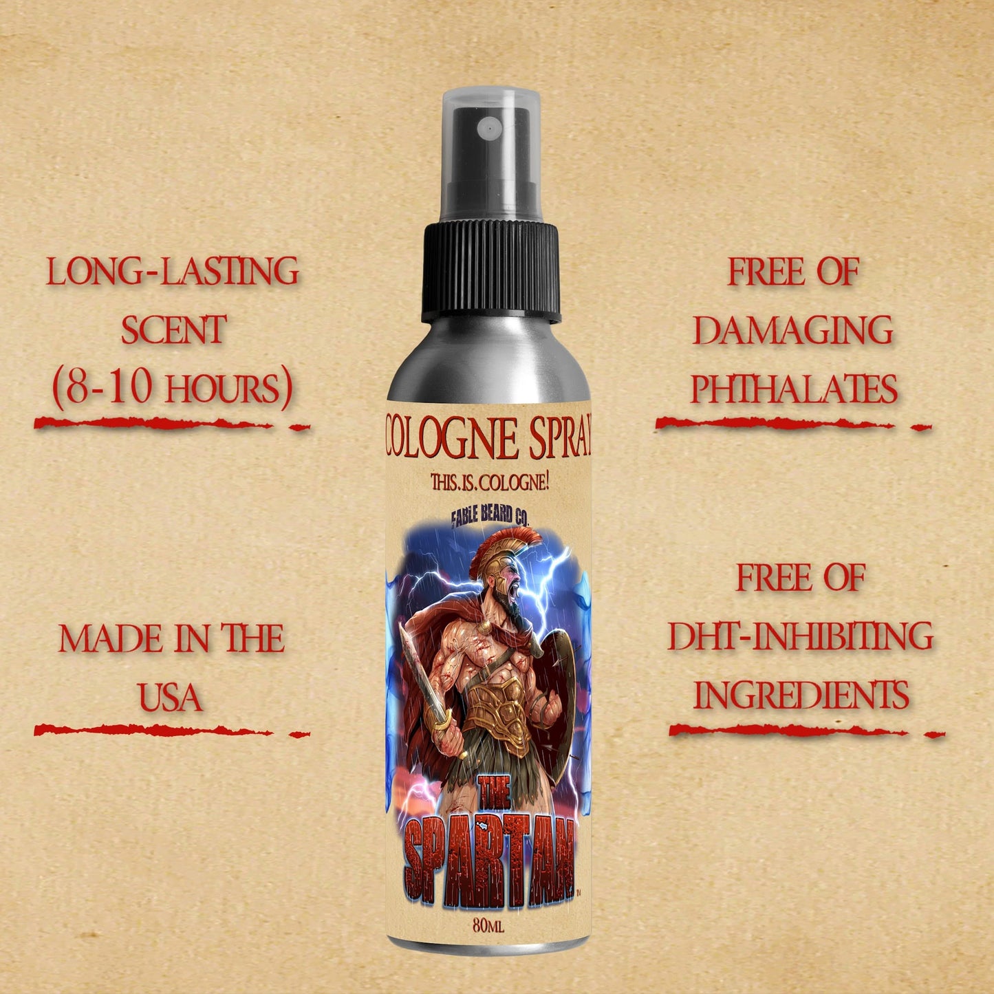 The Spartan - Ultimate Bundle - Frankincense, Myrrh, Sage, and Ocean Mist