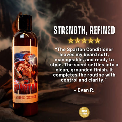 The Spartan - Beard Conditioner - Frankincense, Myrrh, Sage, and Ocean Mist