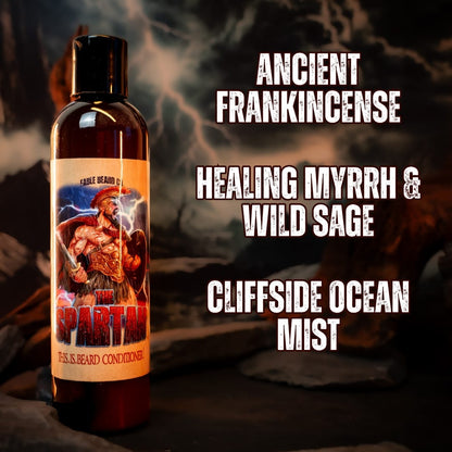 The Spartan - Beard Conditioner - Frankincense, Myrrh, Sage, and Ocean Mist