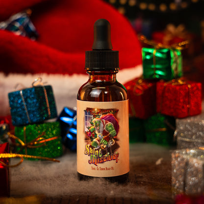 Saint Mischief - Beard Oil - Oatmeal Cookies, Sweet Honeycomb, Boiled Custard