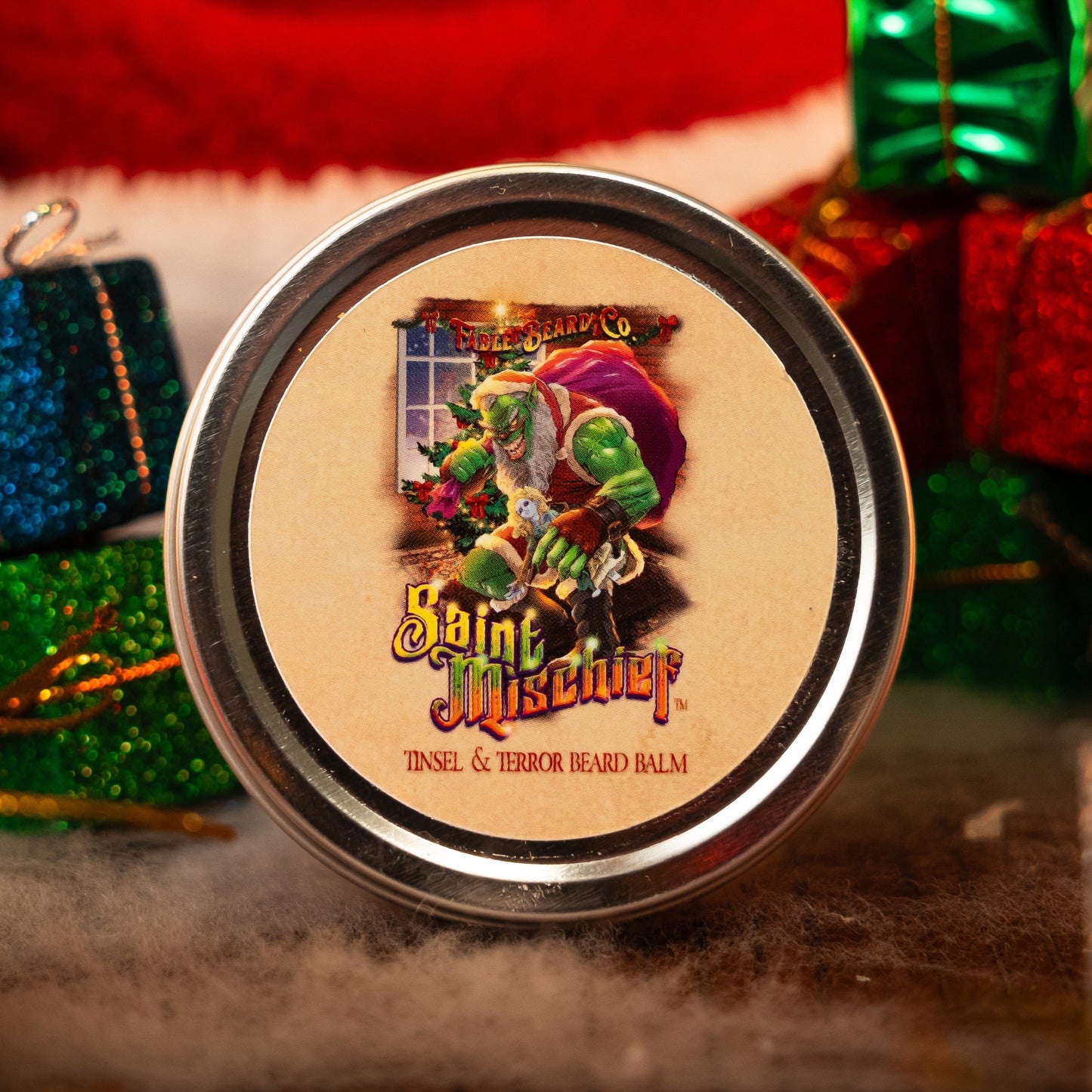 Saint Mischief - Beard Balm - Oatmeal Cookies, Sweet Honeycomb, Boiled Custard