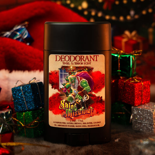 Saint Mischief - Deodorant - Oatmeal Cookies, Sweet Honeycomb, Boiled Custard