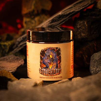 Stoneheart - Beard Butter - Warm Marzipan, Pureed Strawberries, Fragrant Stonefruit