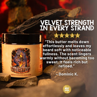 Stoneheart - Beard Butter - Warm Marzipan, Pureed Strawberries, Fragrant Stonefruit