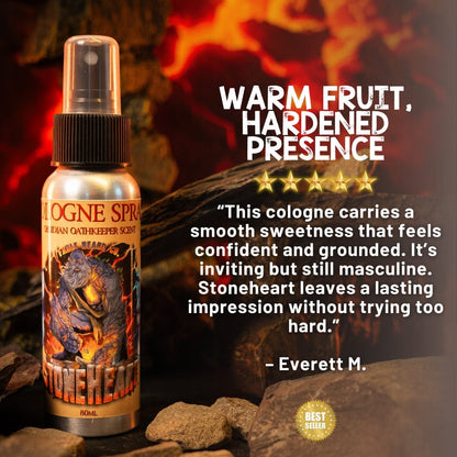 Stoneheart - Cologne - Warm Marzipan, Pureed Strawberries, Fragrant Stonefruit