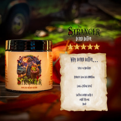 The Stranger - Beard Butter - Poisoned Orchard Apple, Brûléed Wild Berries, Vanilla Shadow