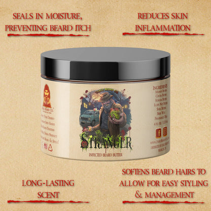The Stranger - Beard Butter - Poisoned Orchard Apple, Brûléed Wild Berries, Vanilla Shadow