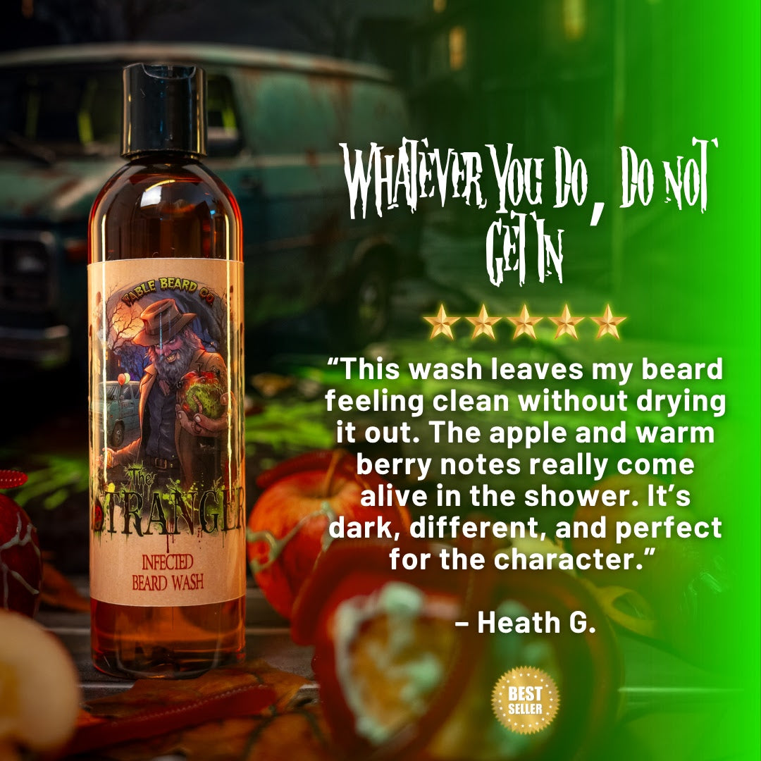 The Stranger - Beard Wash - Poisoned Orchard Apple, Brûléed Wild Berries, Vanilla Shadow