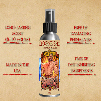 Stretch - Cologne - Stretched Leather, Evergreen Fruits, Silken Sweet Cream