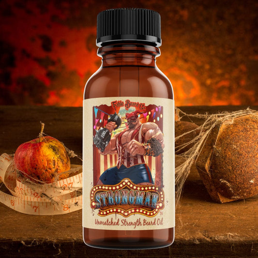 The Strongman - Colossal Cinnamon Leather Beard Oil