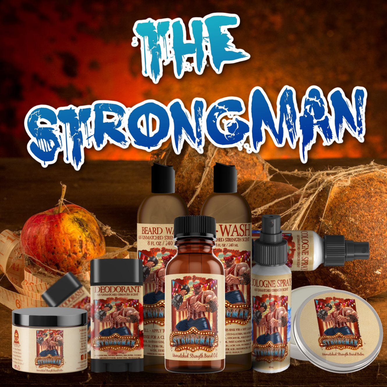 The Strongman - Colossal Cinnamon Leather Ultimate Bundle