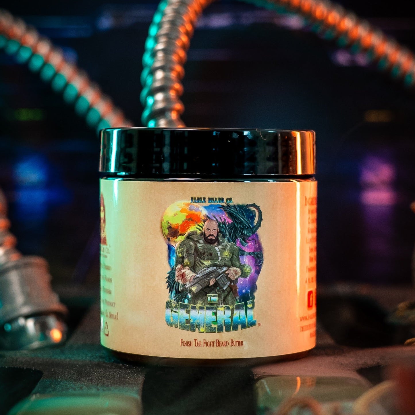 The General - Beard Butter - Sweetened Tobacco, Sandalwood Aftershave, Cosmic Bergamot