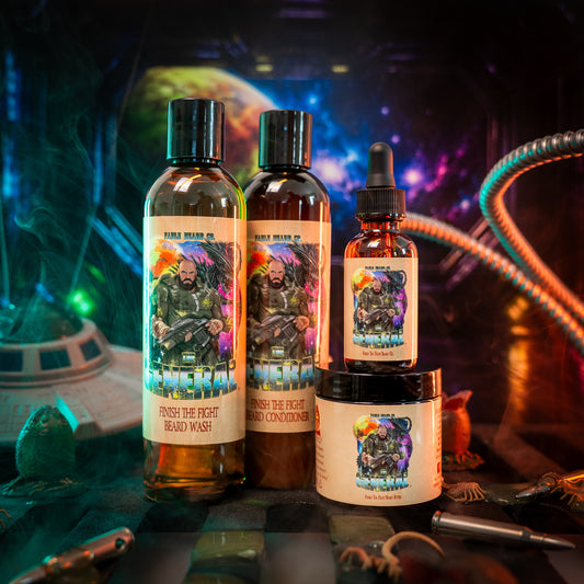 The General - Complete Butter Kit - Sweetened Tobacco, Sandalwood Aftershave, Cosmic Bergamot