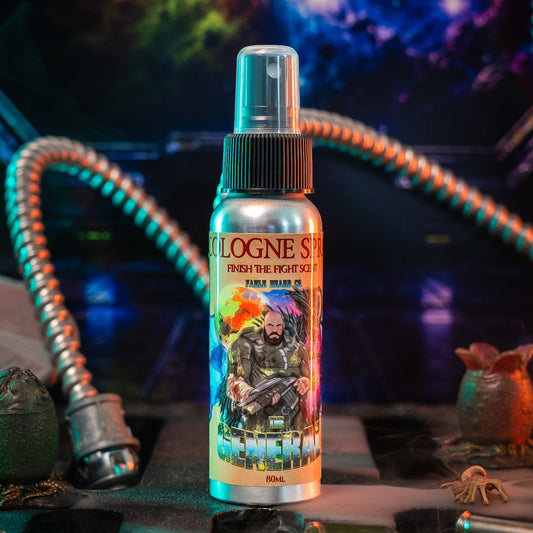 The General - Cologne - Sweetened Tobacco, Sandalwood Aftershave, Cosmic Bergamot