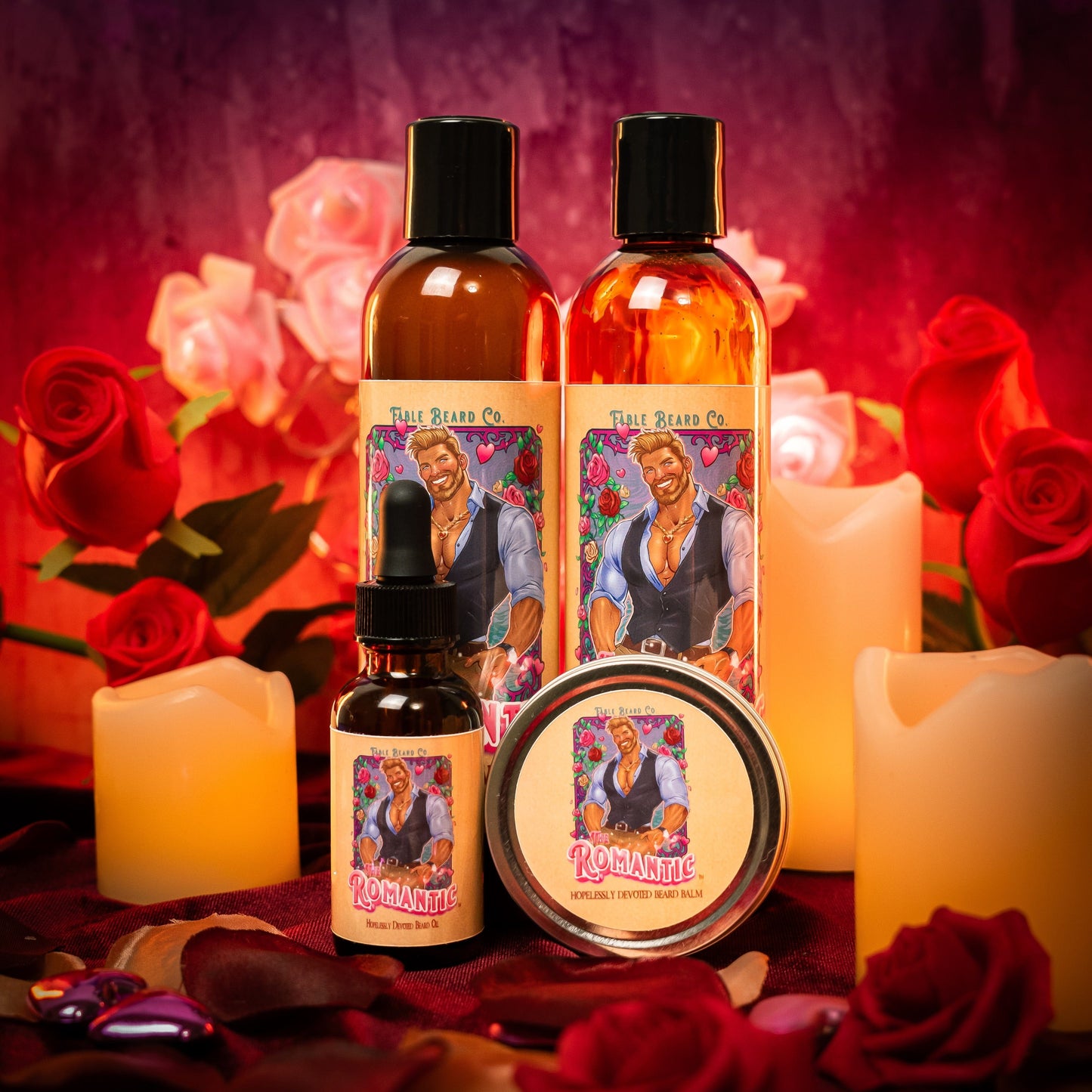 The Romantic - Complete Balm Kit - Crisp Bergamot, Sweet Guaiac Woods, Comforting Sandalwood