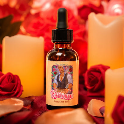 The Romantic - Beard Oil - Crisp Bergamot, Sweet Guaiac Woods, Comforting Sandalwood
