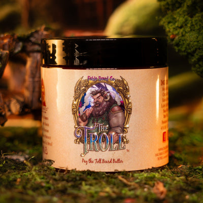 The Troll - Beard Butter - Sandalwood Pipe, Refreshing Stream, Bright Spring Air