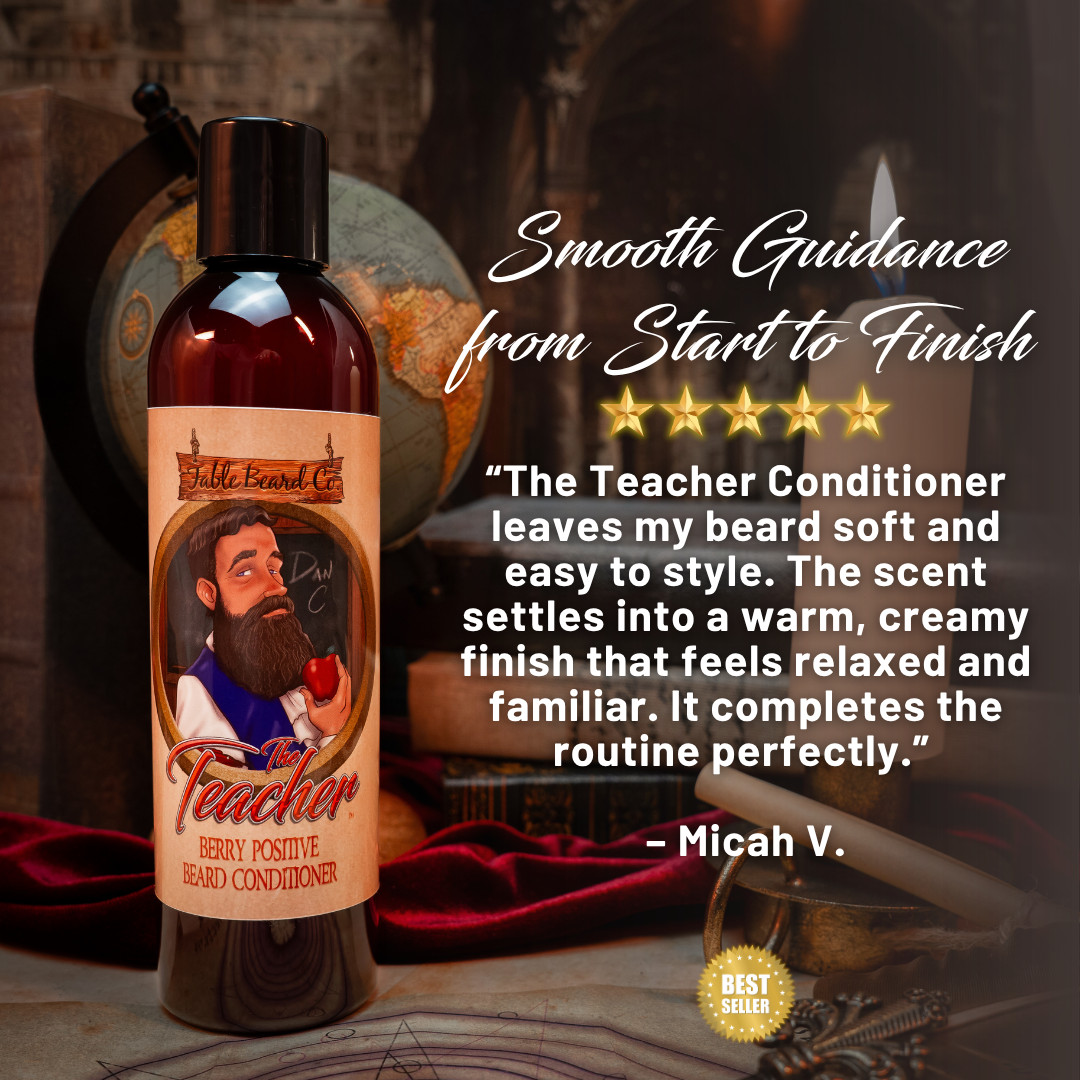 The Teacher - Beard Conditioner - Fresh Apples, Wild Berries, Creamy Vanilla