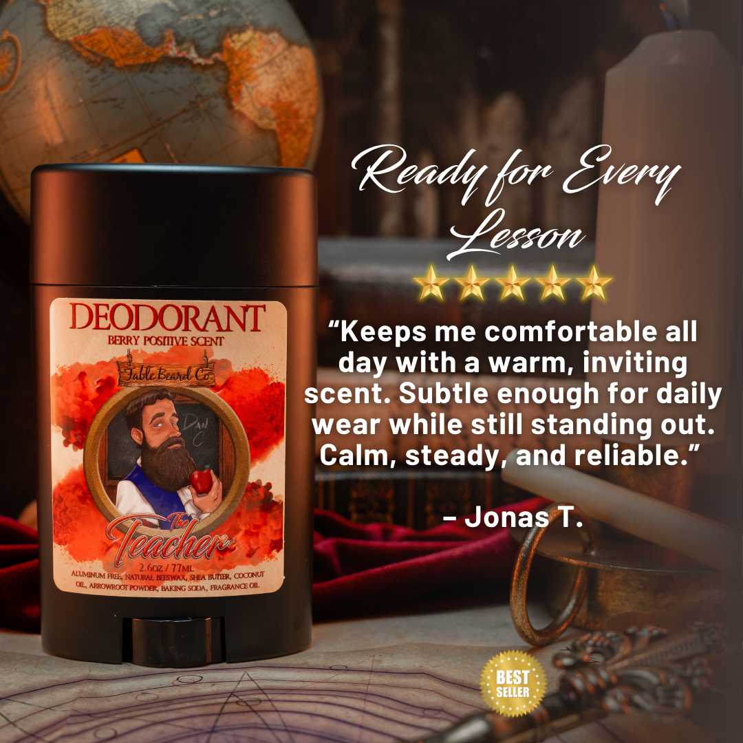 The Teacher - Deodorant - Fresh Apples, Wild Berries, Creamy Vanilla