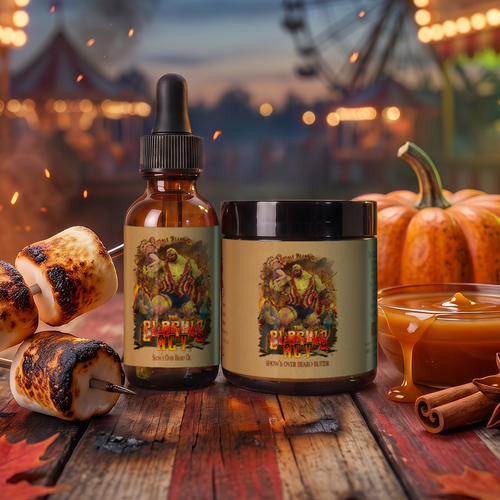 The Closing Act - Beard Oil & Butter Kit - Charred Marshmallows, Fresh Fall Evening, Caramel Pumpkin Spice