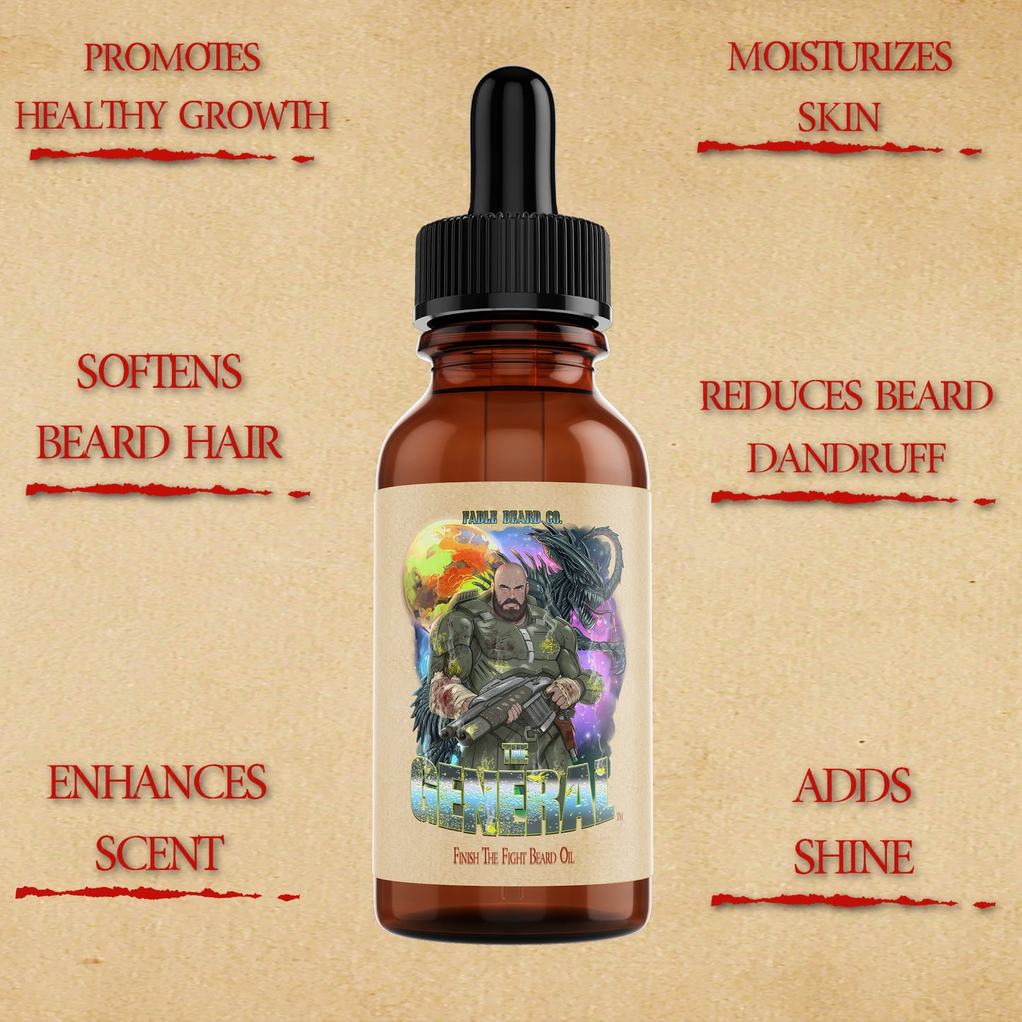 The General - Complete Balm Kit - Sweetened Tobacco, Sandalwood Aftershave, Cosmic Bergamot