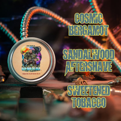The General - Beard Balm - Sweetened Tobacco, Sandalwood Aftershave, Cosmic Bergamot