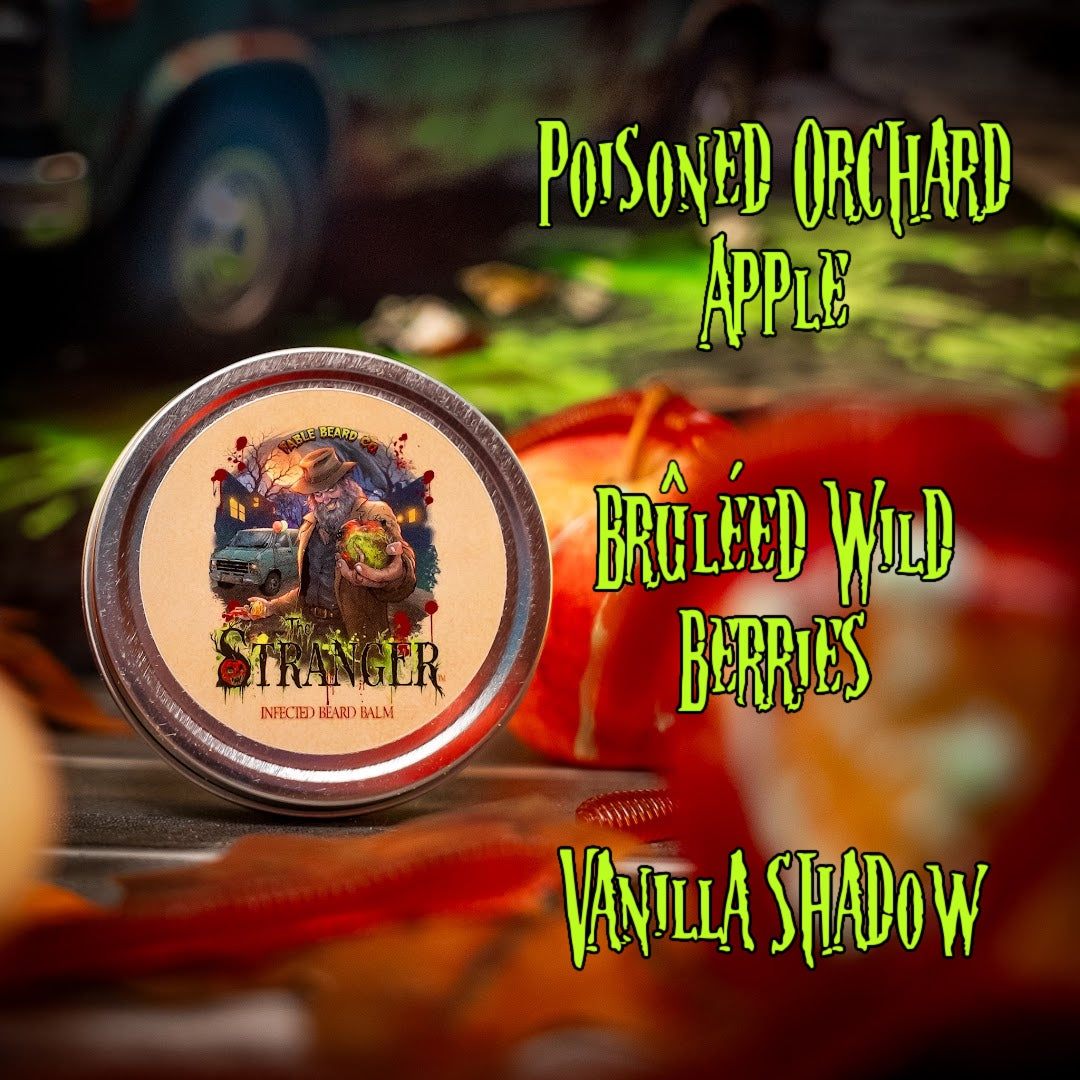 The Stranger - Beard Balm - Poisoned Orchard Apple, Brûléed Wild Berries, Vanilla Shadow