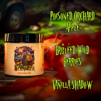 The Stranger - Beard Butter - Poisoned Orchard Apple, Brûléed Wild Berries, Vanilla Shadow
