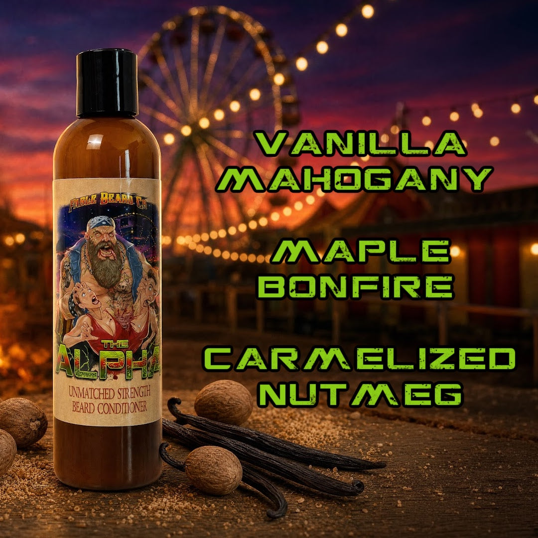 The Alpha - Beard Conditioner - Vanilla Mahogany, Maple Bonfire, Caramelized Nutmeg