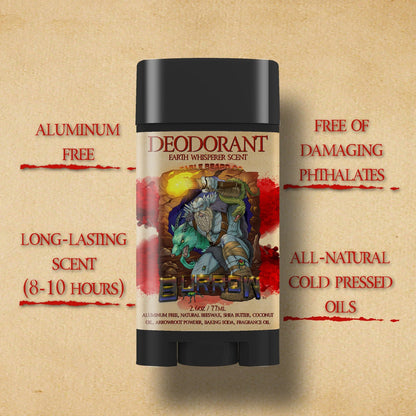 Burrow - Deodorant - Mineralic Mint, Cave Dried Herbs, Lemon Zest