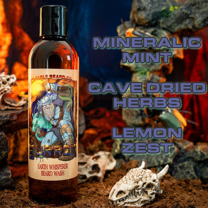 Burrow - Beard Wash - Mineralic Mint, Cave Dried Herbs, Lemon Zest