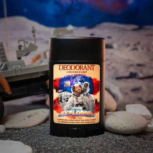 The Explorer - Deodorant - Silver Birch, Cosmic Air Accord, Dark Mineral Musk