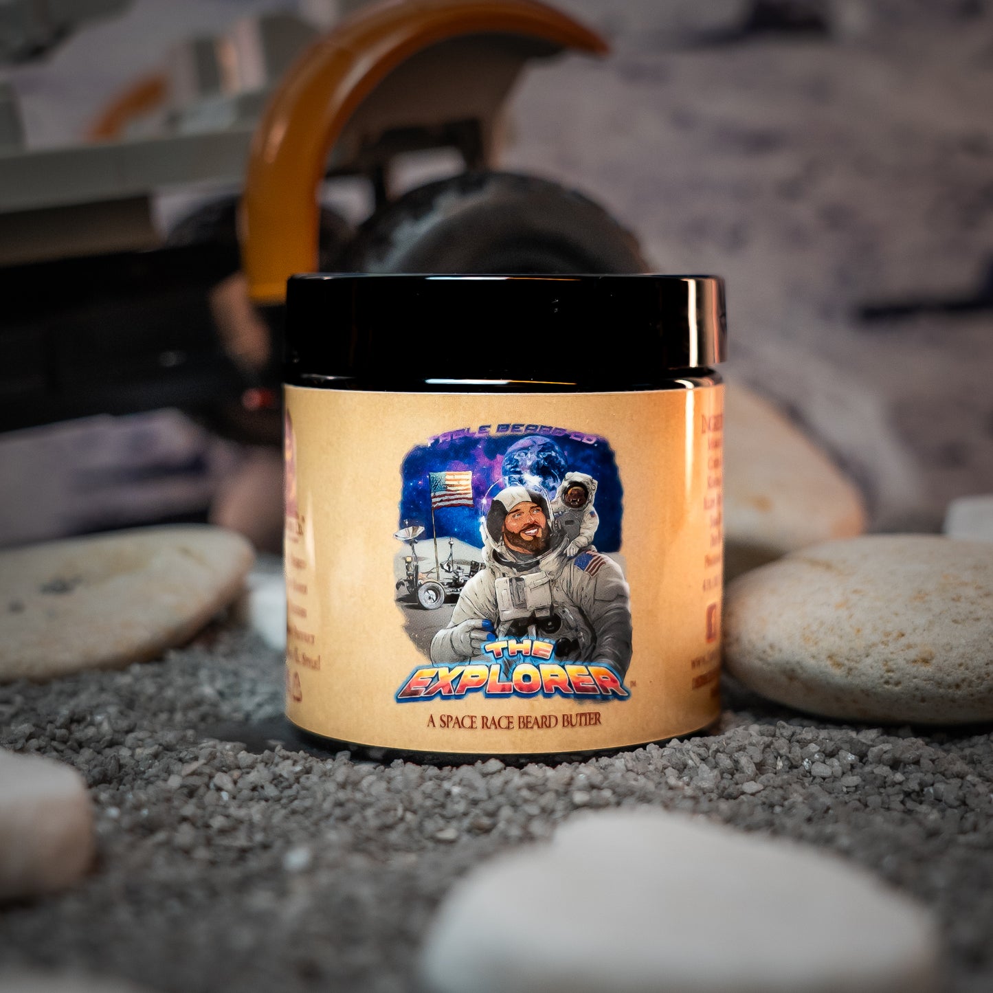 The Explorer - Beard Butter - Silver Birch, Cosmic Air Accord, Dark Mineral Musk