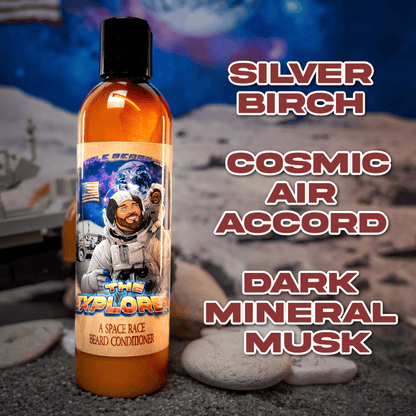 The Explorer - Beard Conditioner - Silver Birch, Cosmic Air Accord, Dark Mineral Musk