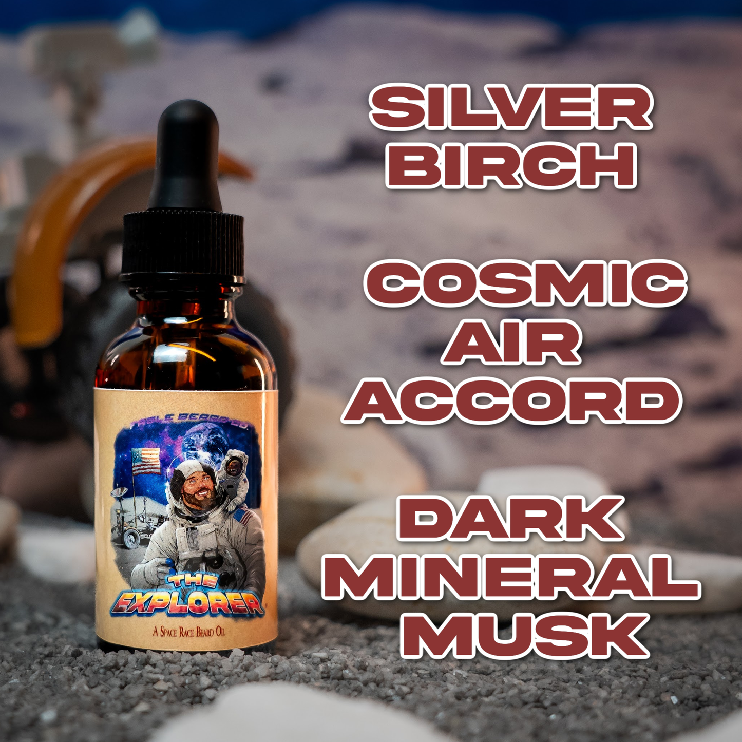 The Explorer - Complete Balm Kit - Silver Birch, Cosmic Air Accord, Dark Mineral Musk