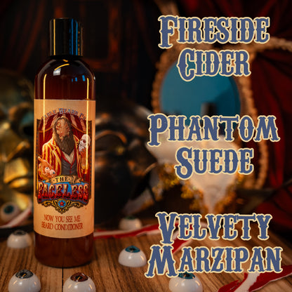 The Faceless - Beard Conditioner - Fireside Cider, Phantom Suede, Velvety Marzipan