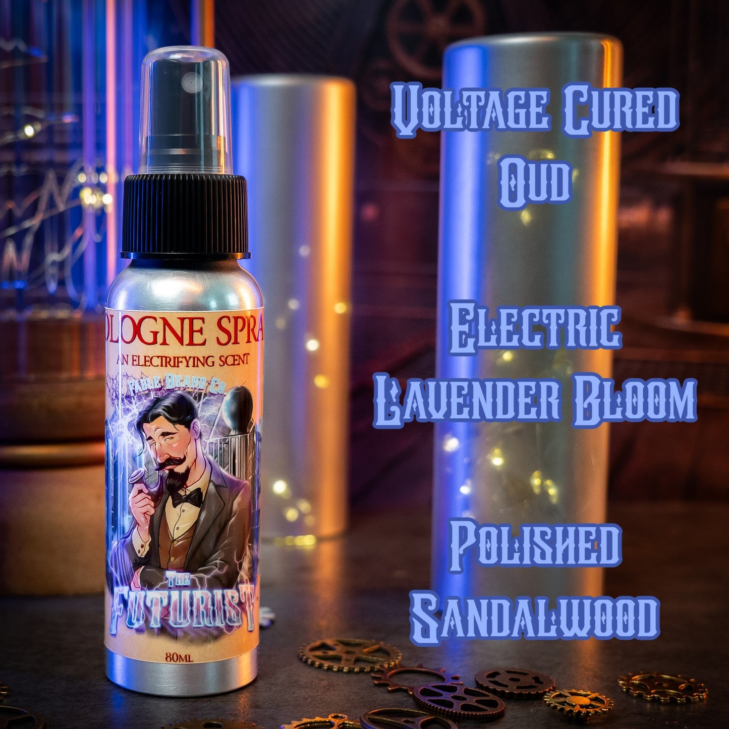 The Futurist - Cologne - Voltage Cured Oud, Electric Lavender Bloom, Polished Sandalwood
