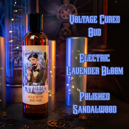 The Futurist - Beard Wash - Voltage Cured Oud, Electric Lavender Bloom, Polished Sandalwood