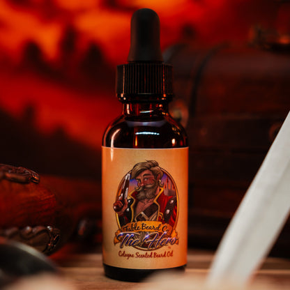 The Hero - Beard Oil - Warm Tobacco, Light Cologne, & Mystical Amber