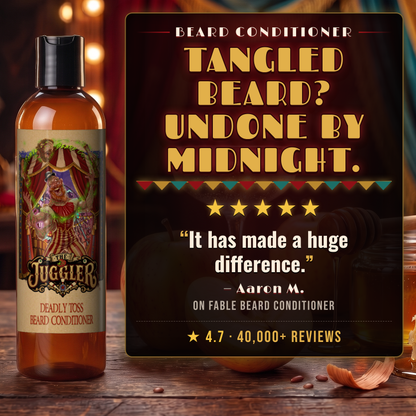 The Juggler - Beard Conditioner - Champagne Apples, Aged Teakwood, Vibrant Honey