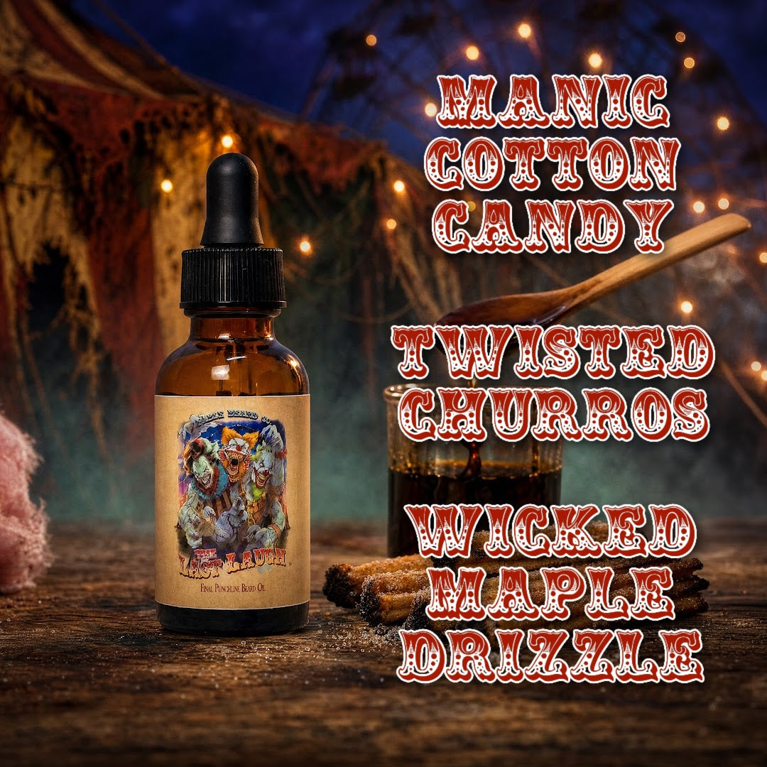 The Last Laugh - Ultimate Bundle - Manic Cotton Candy, Twisted Churros, Wicked Maple Drizzle
