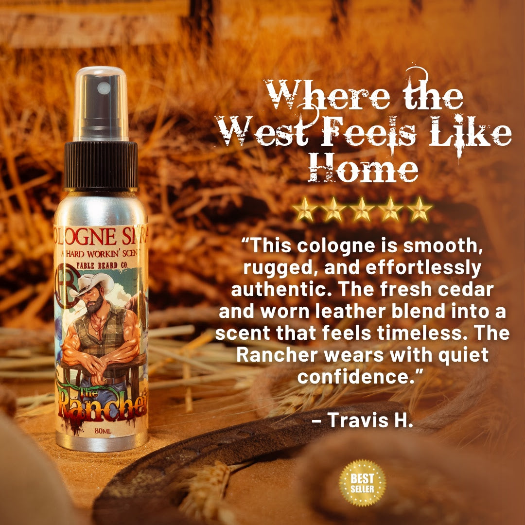 The Rancher - Ultimate Bundle - Fresh Cut Cedar, Green Pastures, Leather Boots