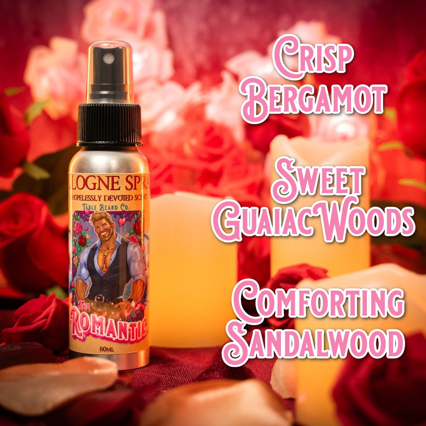 The Romantic - Cologne - Crisp Bergamot, Sweet Guaiac Woods, Comforting Sandalwood