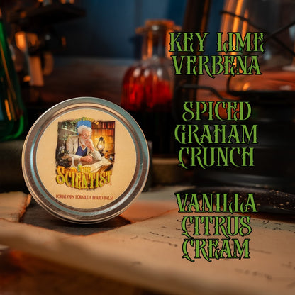 The Scientist - Beard Balm - Key Lime Verbena, Spiced Graham Crunch, Vanilla Citrus Cream